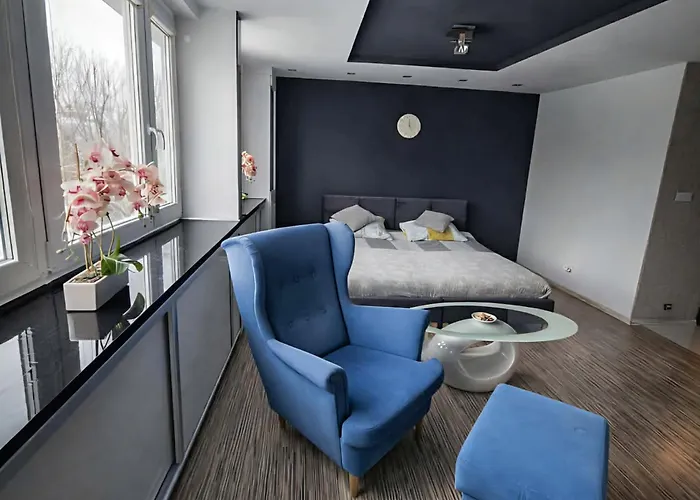 アパート Black & White Komfortowe 2 Km Od Centrum *